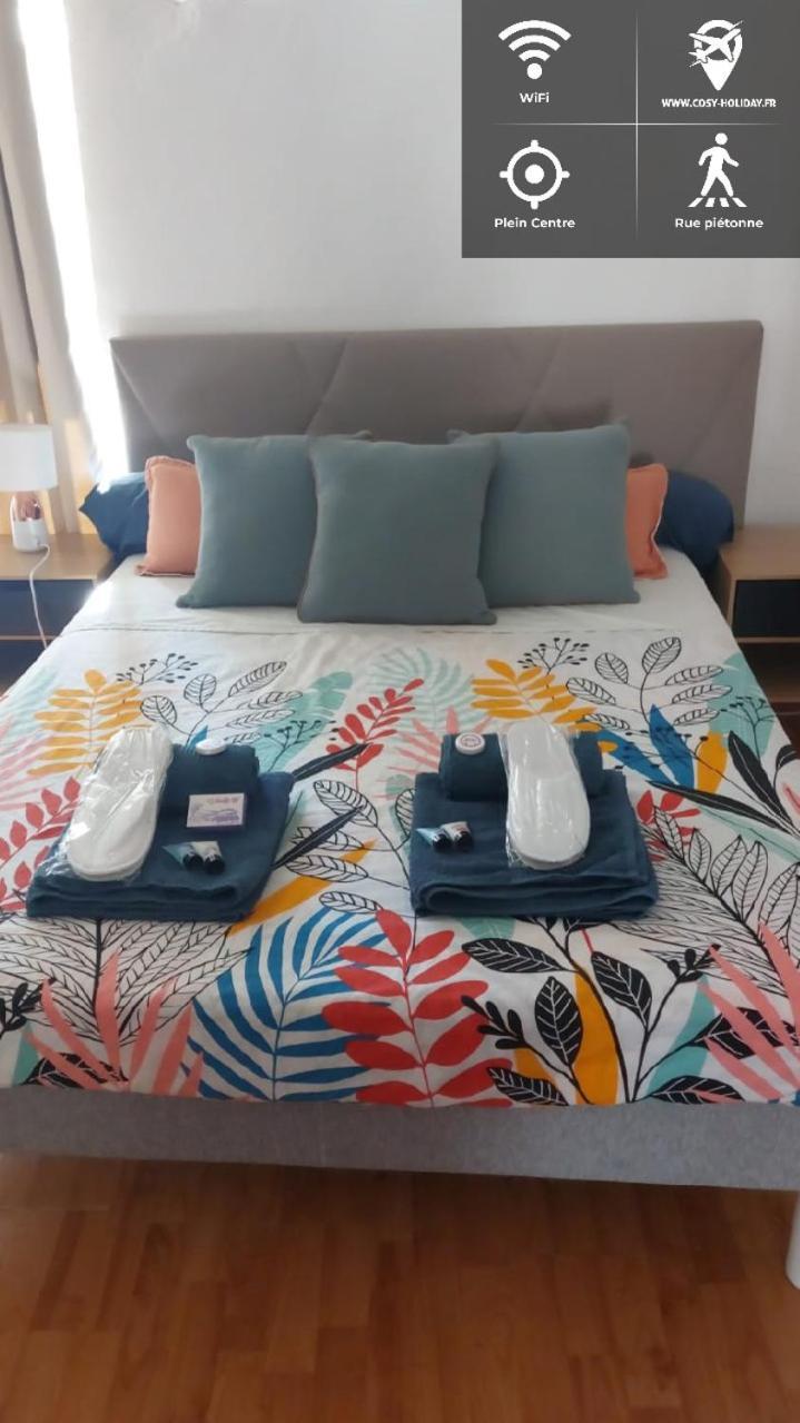 **** Very Central Ajaccio 36 Rue Fesch, Cosy Flat In City Center Pedestrian Street, Up To 4 People **** ภายนอก รูปภาพ
